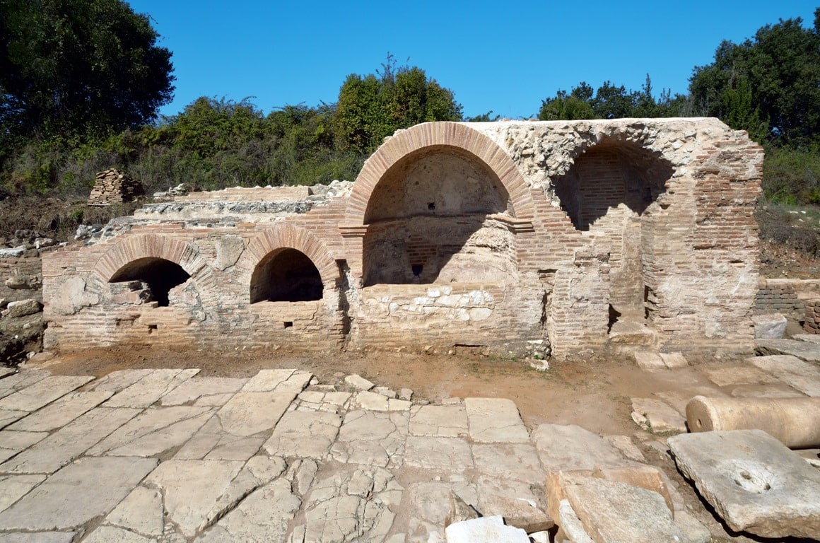 The small Nymphaeum near the domus of the ekdikos Georgios