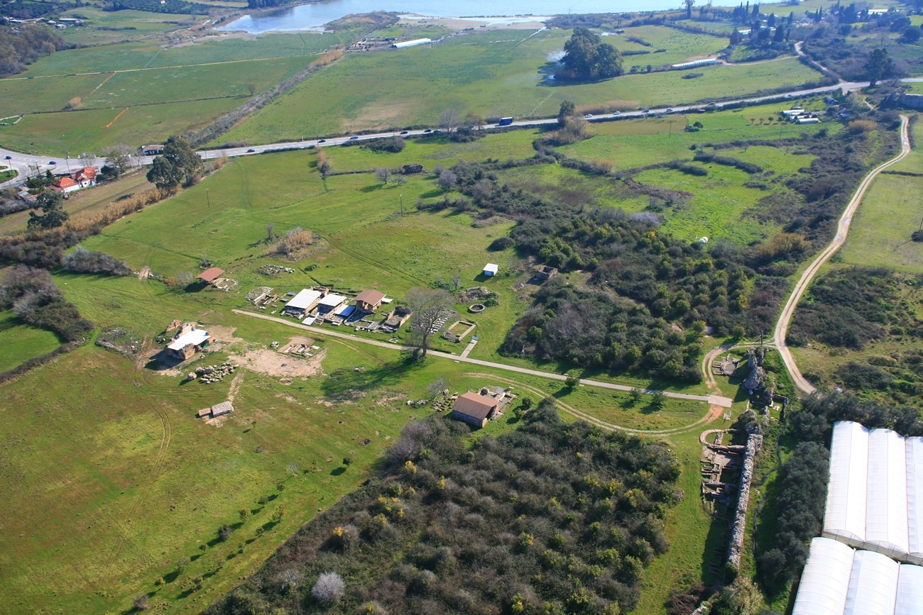 Aerial photo of the North cemetery