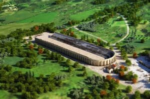 Virtual reconstruction of the Augustan Stadium