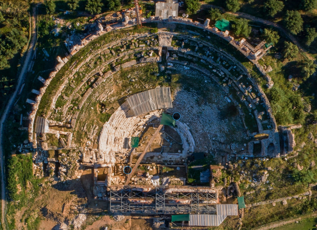 VIRTUAL TOUR INSIDE THE GREAT THEATER OF ANCIENT NICOPOLIS